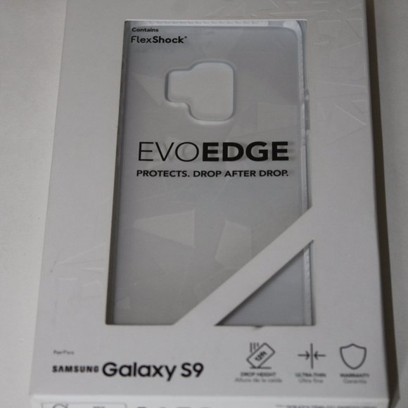 Tech21 Evo Edge for Samsung Galaxy S9 - Clear/White - Picture 3 of 4